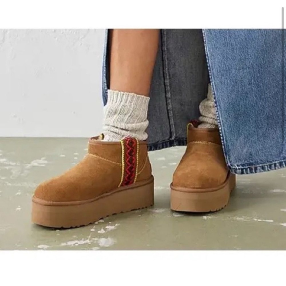 UGG Ultra Mini Braid Platform